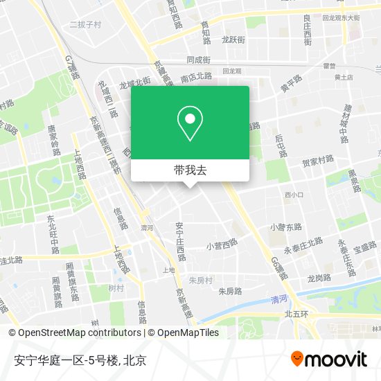 安宁华庭一区-5号楼地图