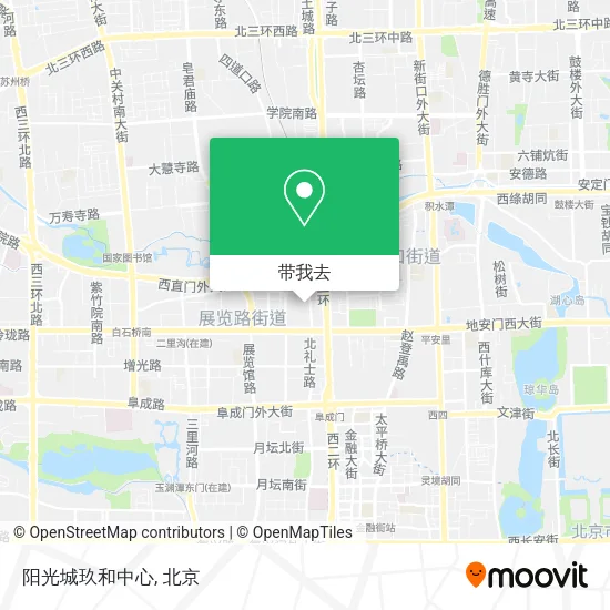 阳光城玖和中心地图