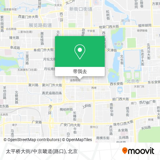 太平桥大街/中京畿道(路口)地图