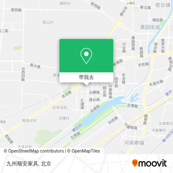 九州顺安家具地图