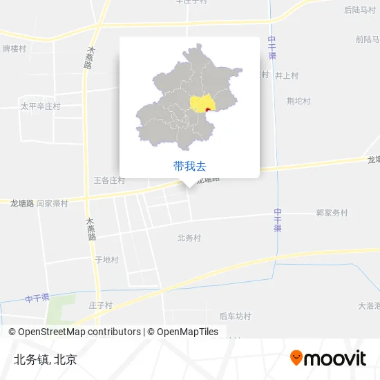 北务镇地图
