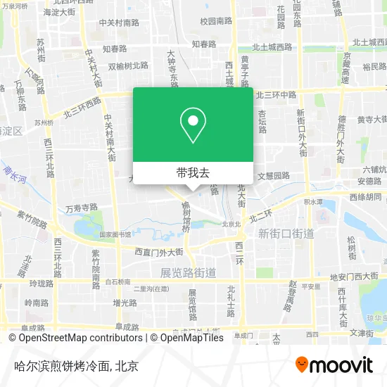 哈尔滨煎饼烤冷面地图