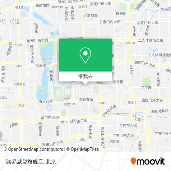 路易威登旗舰店地图