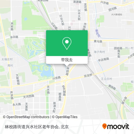 林校路街道兴水社区老年协会地图