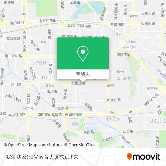 我爱我家(阳光教育大厦东)地图