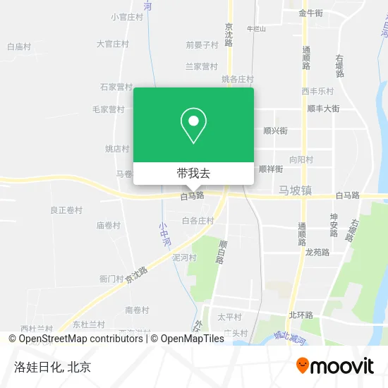 洛娃日化地图