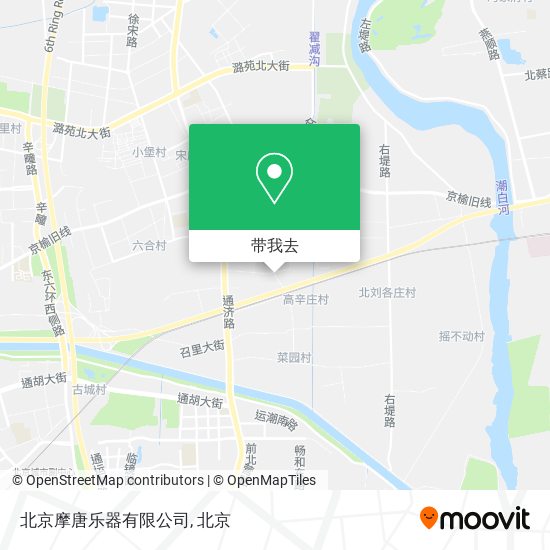 北京摩唐乐器有限公司地图
