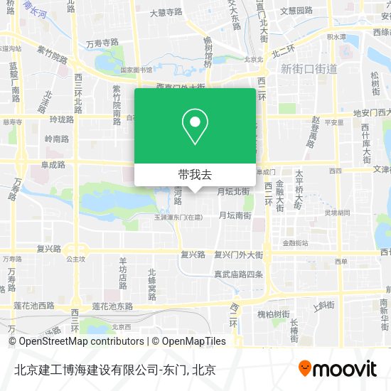 北京建工博海建设有限公司-东门地图