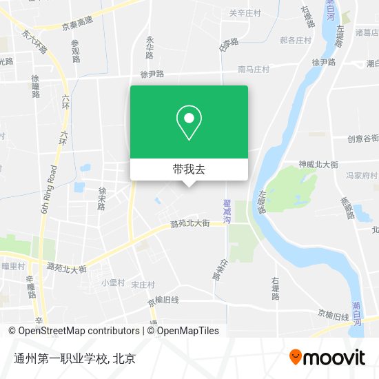 通州第一职业学校地图