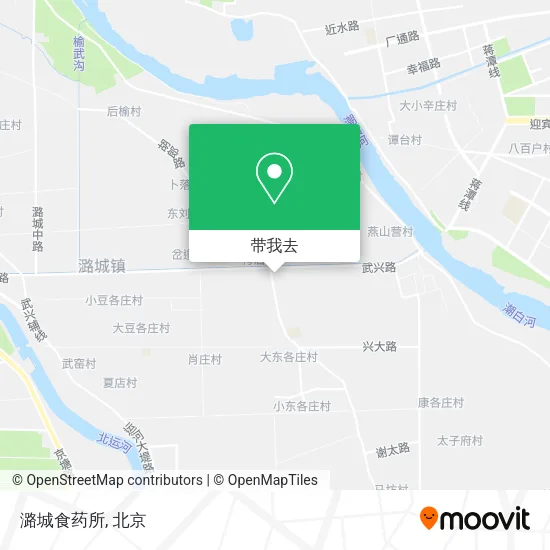 潞城食药所地图