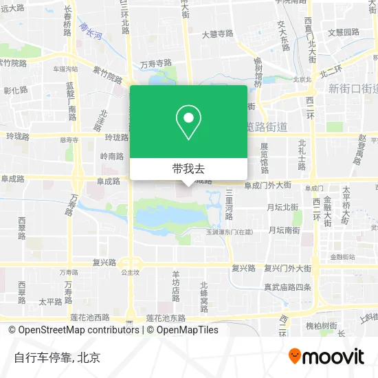 自行车停靠地图