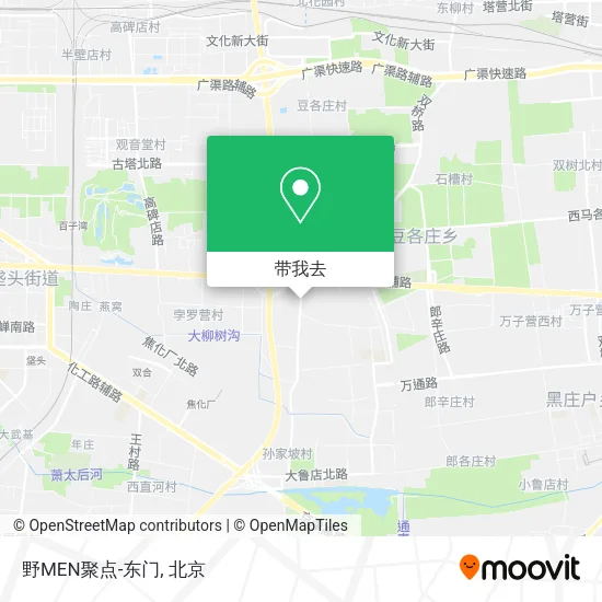 野MEN聚点-东门地图