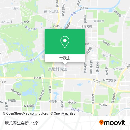 康龙养生会所地图