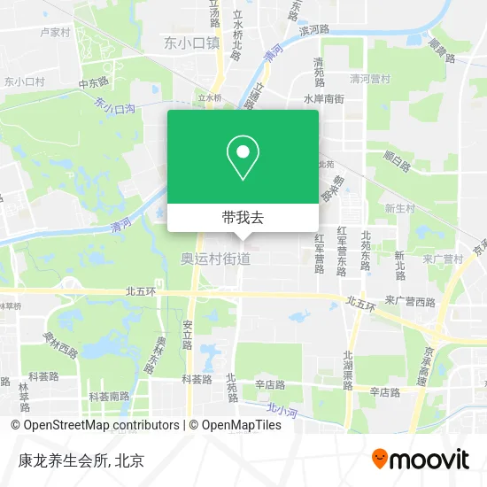 康龙养生会所地图