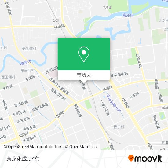 康龙化成地图