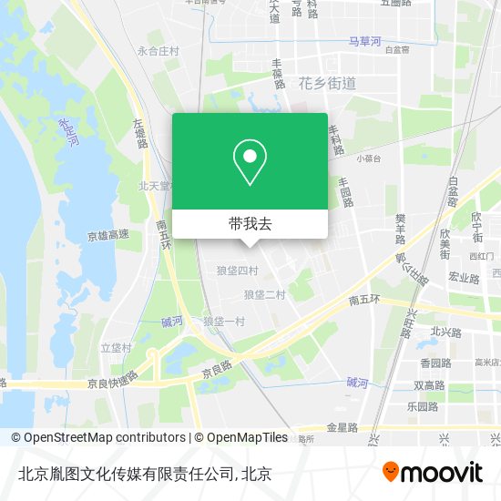 北京胤图文化传媒有限责任公司地图