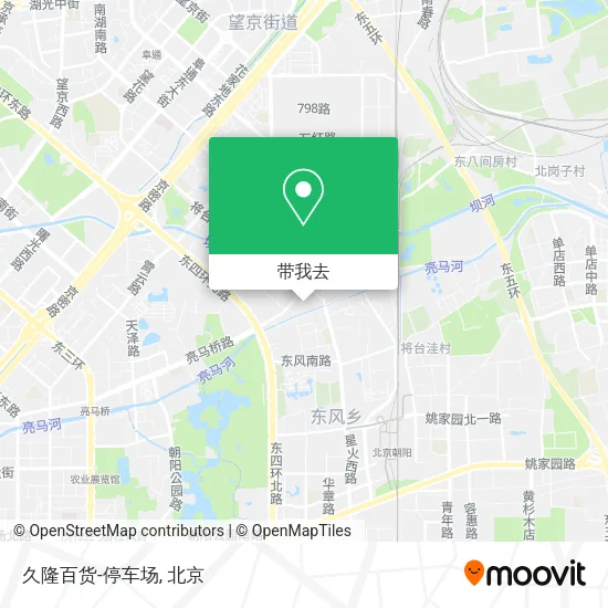 久隆百货-停车场地图