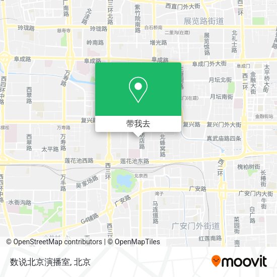 数说北京演播室地图