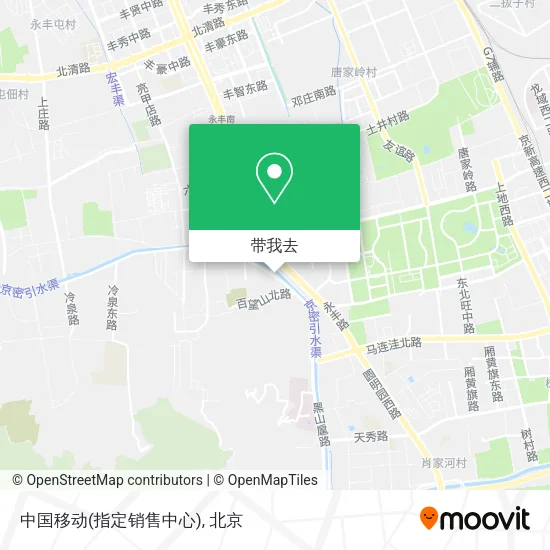 中国移动(指定销售中心)地图