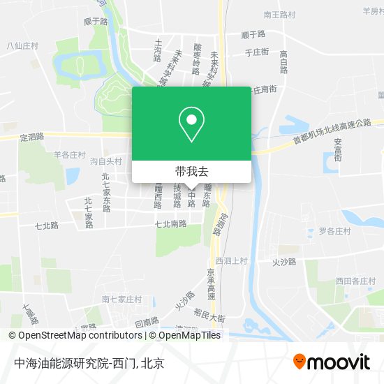 中海油能源研究院-西门地图