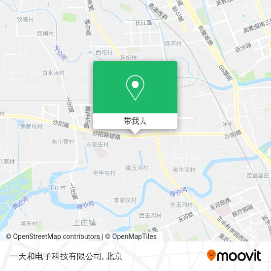 一天和电子科技有限公司地图