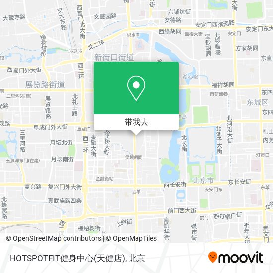 HOTSPOTFIT健身中心(天健店)地图