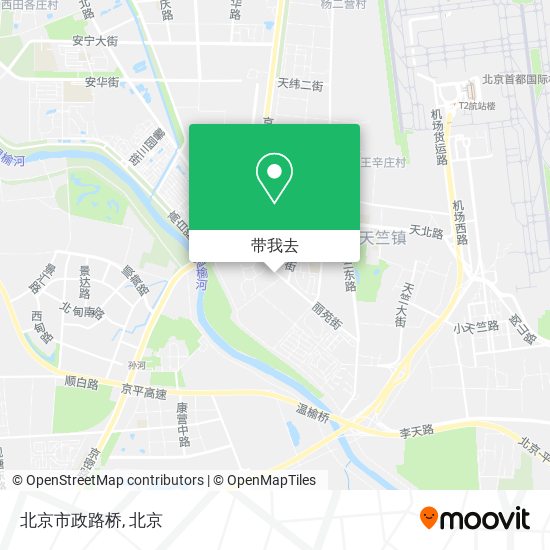 北京市政路桥地图