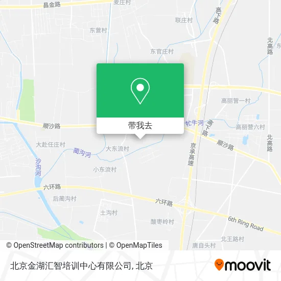 北京金湖汇智培训中心有限公司地图