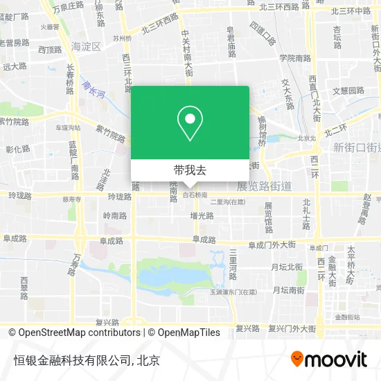 恒银金融科技有限公司地图