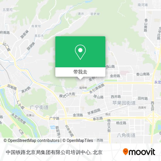 中国铁路北京局集团有限公司培训中心地图