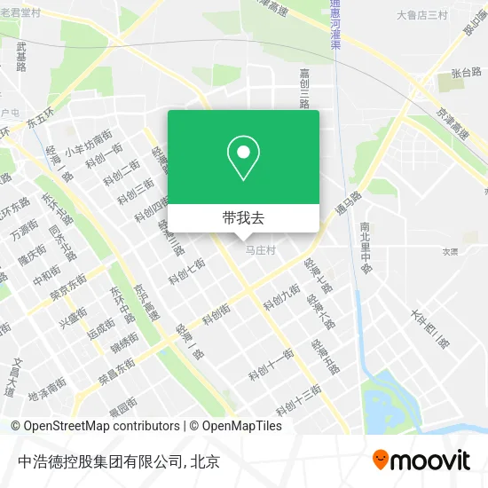 中浩德控股集团有限公司地图