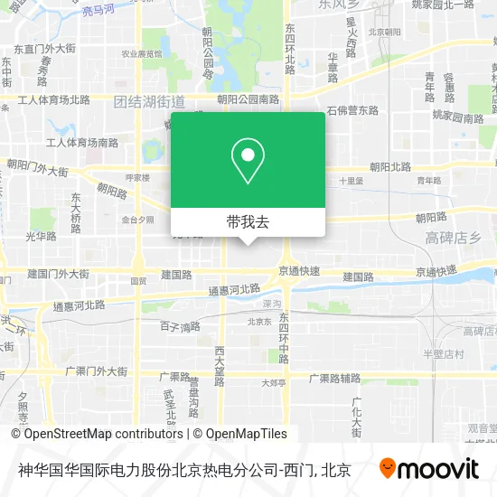 神华国华国际电力股份北京热电分公司-西门地图