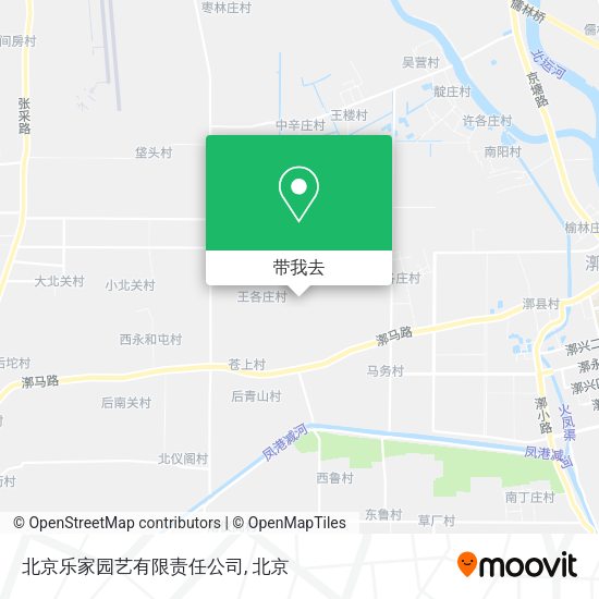 北京乐家园艺有限责任公司地图