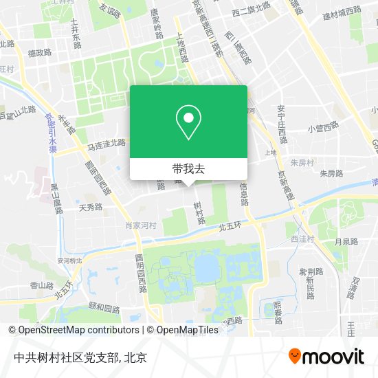 中共树村社区党支部地图