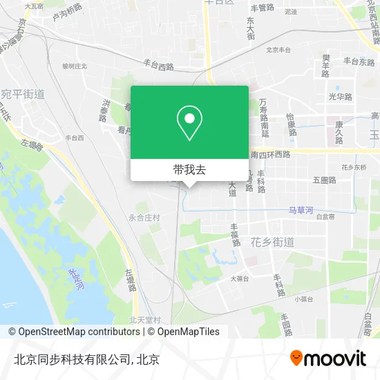 北京同步科技有限公司地图