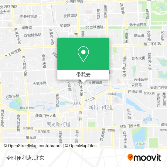 全时便利店地图