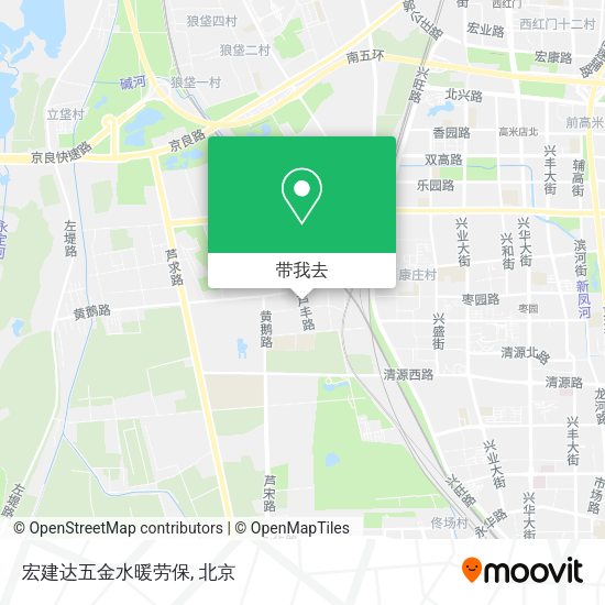 宏建达五金水暖劳保地图