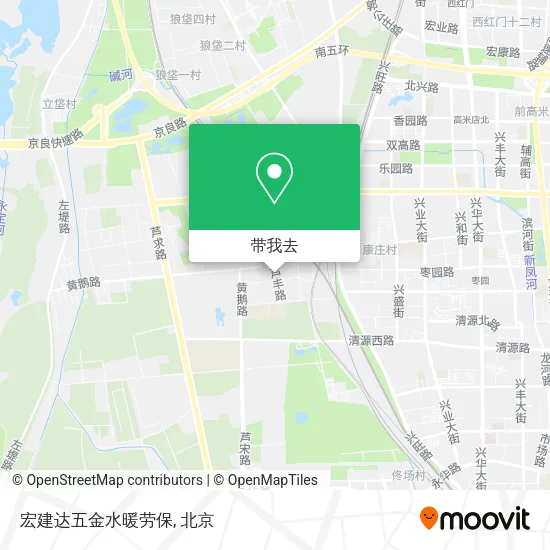 宏建达五金水暖劳保地图