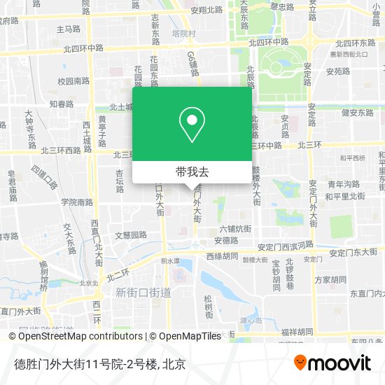 德胜门外大街11号院-2号楼地图