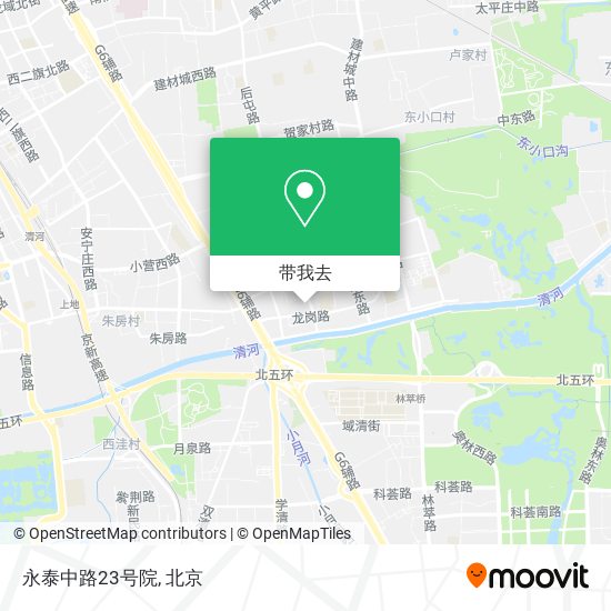 永泰中路23号院地图