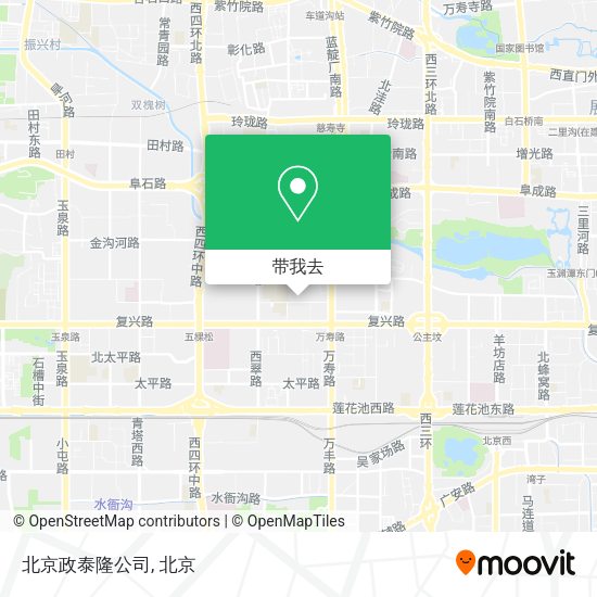 北京政泰隆公司地图