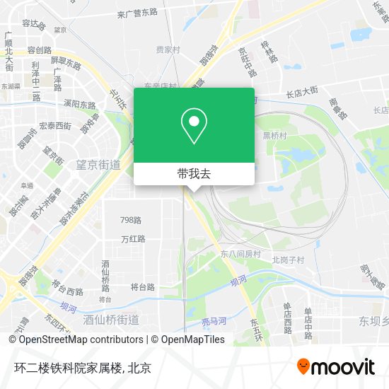 环二楼铁科院家属楼地图