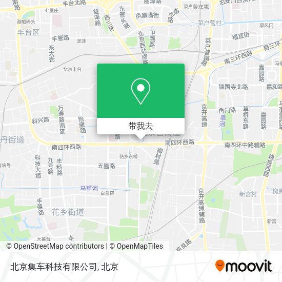 北京集车科技有限公司地图
