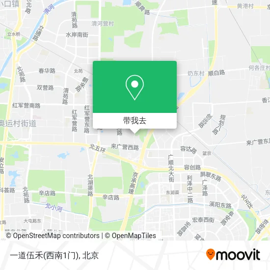 一道伍禾(西南1门)地图