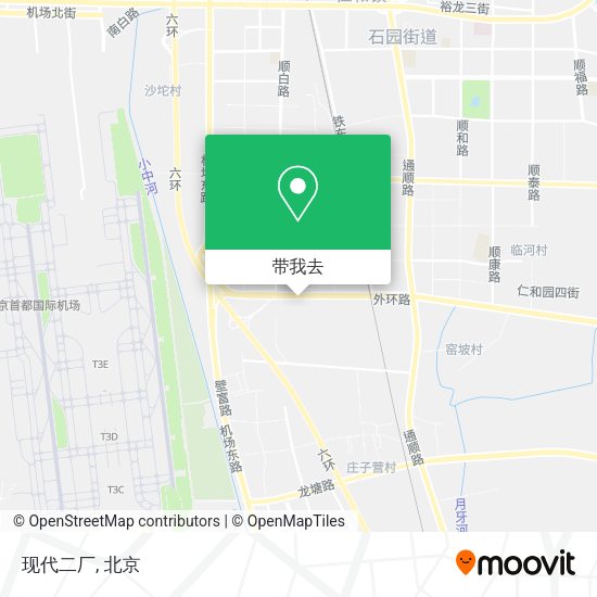 现代二厂地图