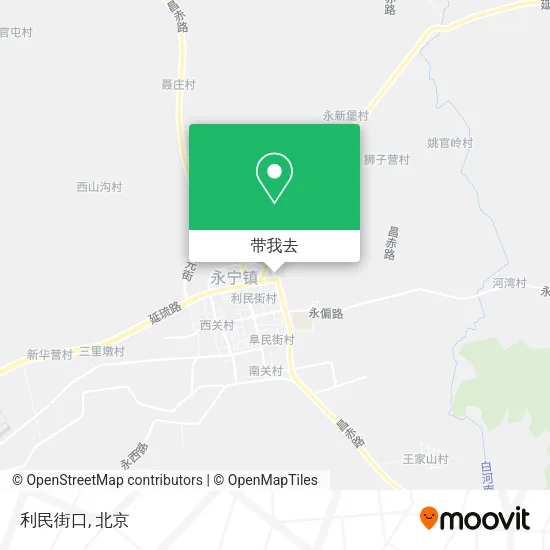 利民街口地图