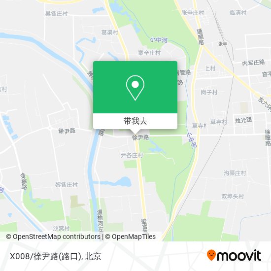 X008/徐尹路(路口)地图