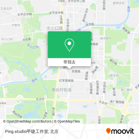 Ping.studio甲睫工作室地图