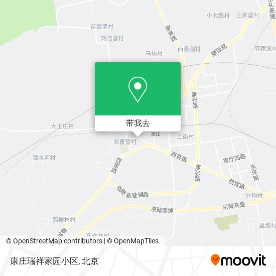 康庄瑞祥家园小区地图