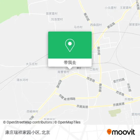 康庄瑞祥家园小区地图